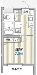 平安通駅 徒歩2分 5階の物件間取画像